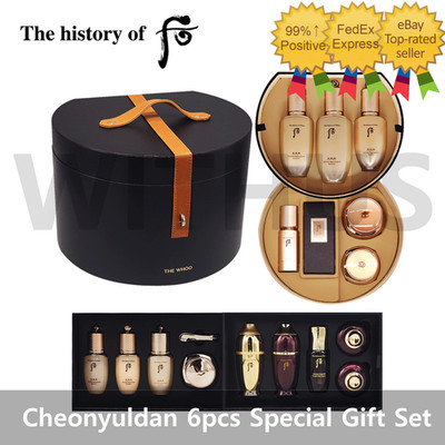 The history of Whoo Cheonyuldan 6pcs Special Gift Set 천율단 태후세트 - Tracking=