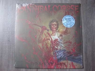 Cannibal Corpse - Red before black LP Jeans blue includes poster