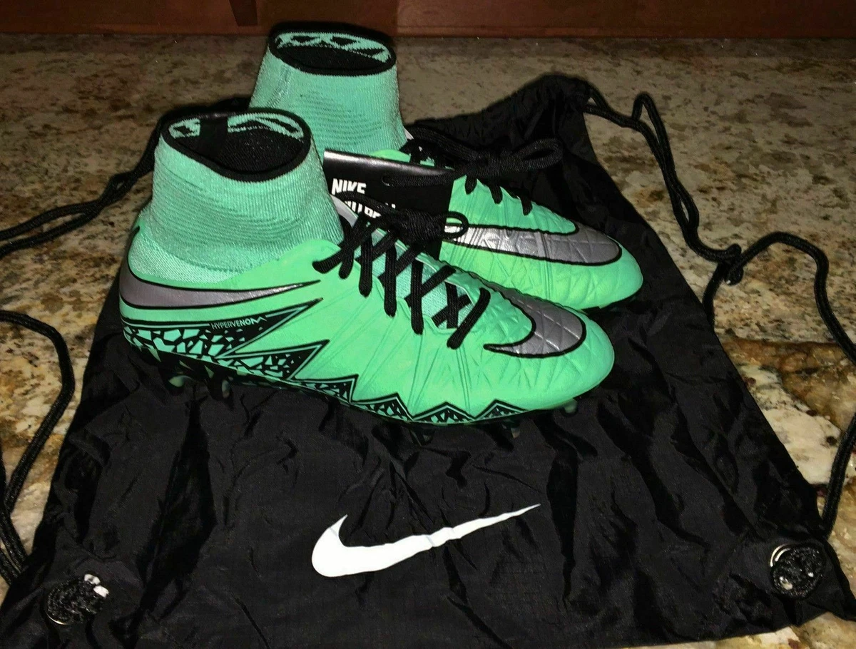 NIKE Hypervenom Phantom Dynamic Fit Green Glow Soccer Mens KIds 4 | eBay