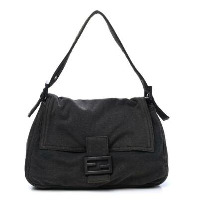 バッグ 1990s FENDI Charcoal Gray Mama Baguette s-l1200.jpg