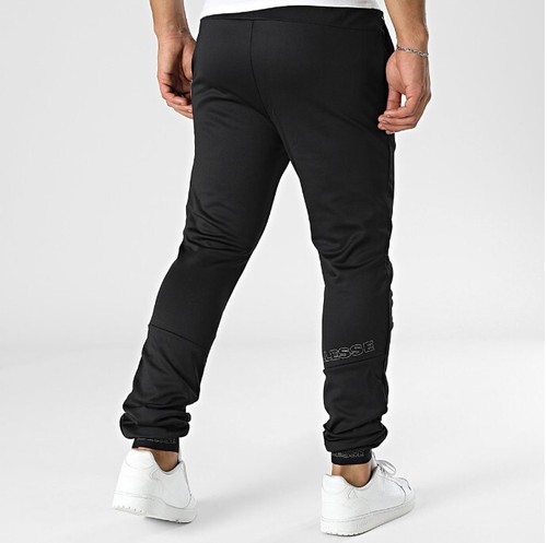 Ellesse Mens Joggers Tracksuit Pants Sopranzi Cargo Pants Gym Jogging Black Grey - Picture 2 of 14