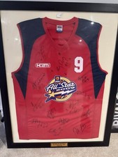 2009 Basketball all stars (rest of world) signed jersey Lasker, Patton, McKnight