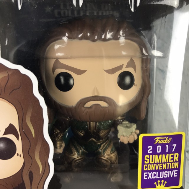 Funko POP Aquaman with Motherbox #199 2017 Summer Convention Exclusive | eBay