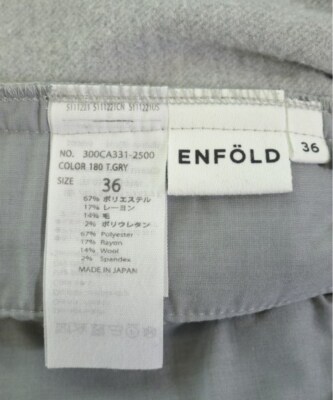ENFOLD Pants (Other) Gray 36(Approx. S) 2200527735012 | eBay