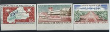 Haute - Volta PA N°1/3** (MNH) N.D 1961 - Aviation (IV)