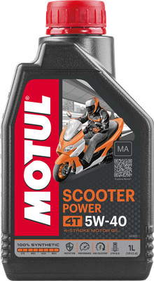 MOTUL Scooter Power Expert 5W-40  Full-Synthetic 4T 4-Stroke Engine Oil 1L