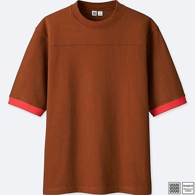 LEMAIRE U x UNIQLO  Color Block Designer Sports  T  Shirt  