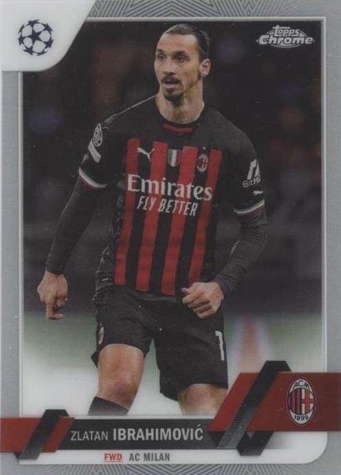 2022-23 Topps Chrome UEFA Club Competitions Zlatan
