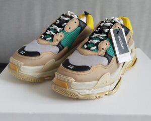 Balenciaga Vanille Triple S Trainers of Emily Cocklin on the
