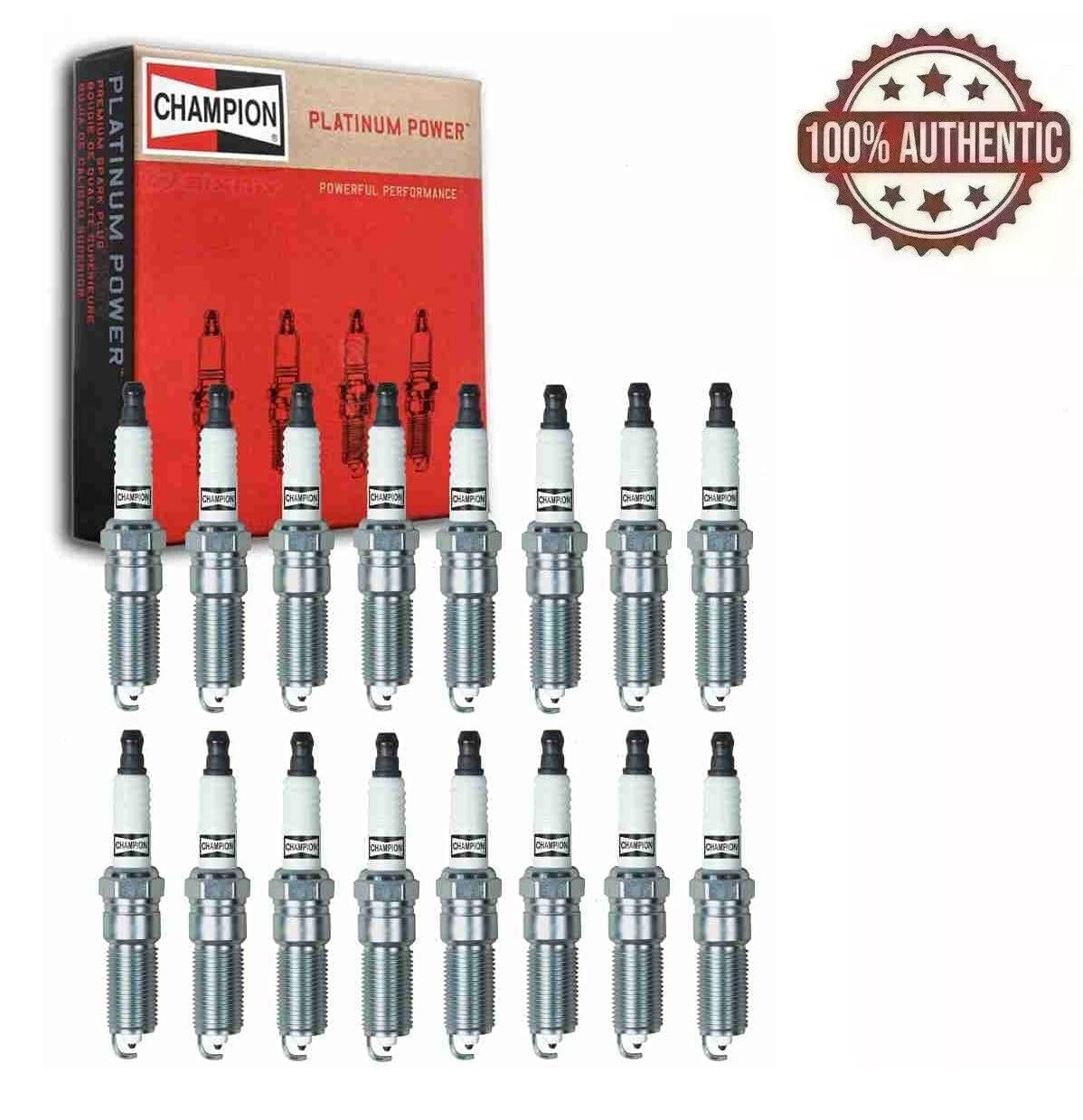16 pc Champion Platinum Spark Plugs for 2006-2019 Dodge Charger 6.1L 6.4L V8 li