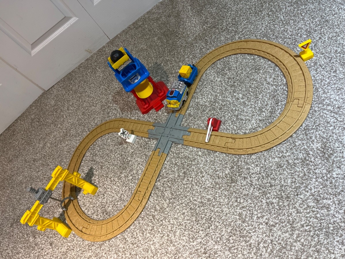 Geotrax All About Trains Motorized Starter Set RARE Fisher-Price