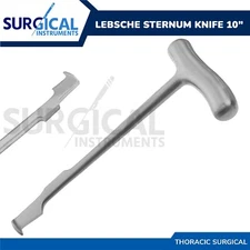 Lebsche Sternum 10" Thoracic Surgical Instruments Stainless Steel German Grade