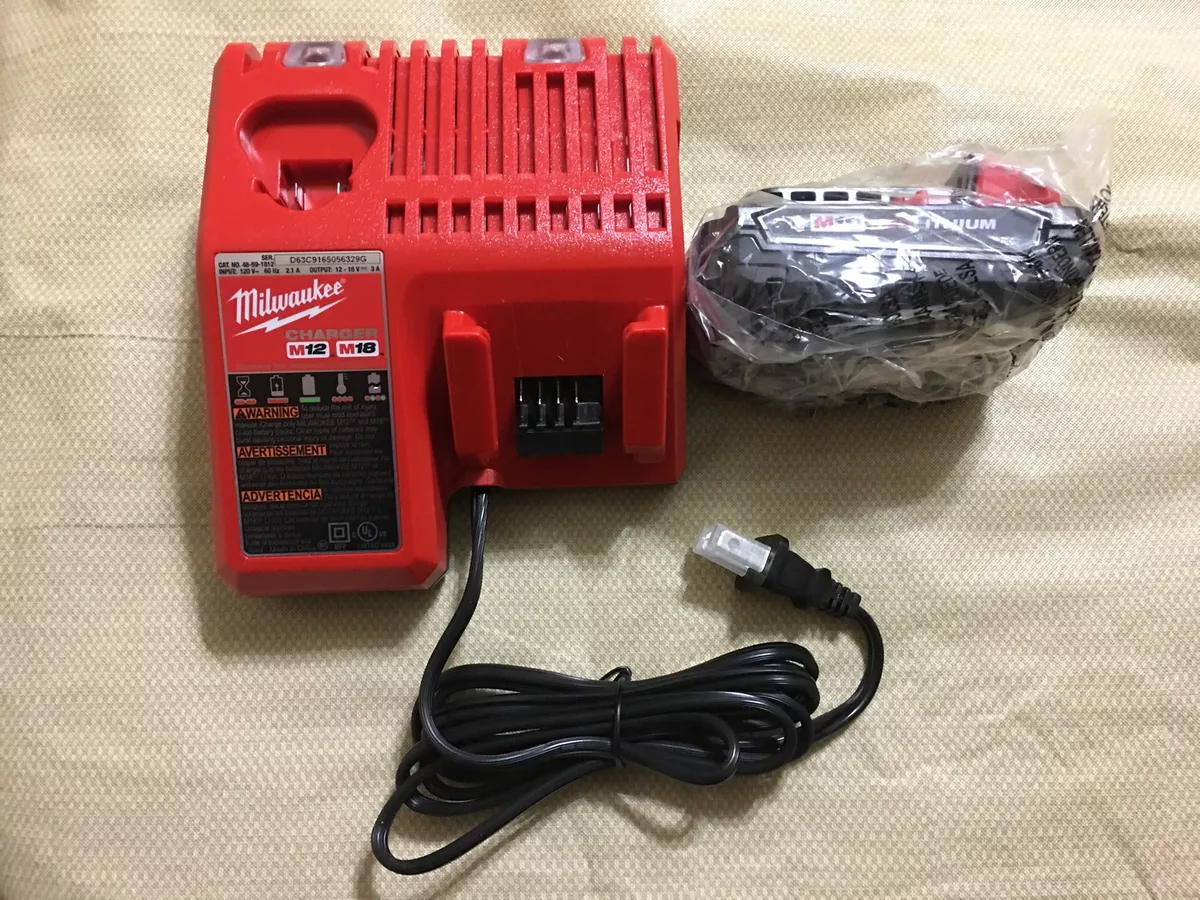 M18 battery 2024 charger milwaukee