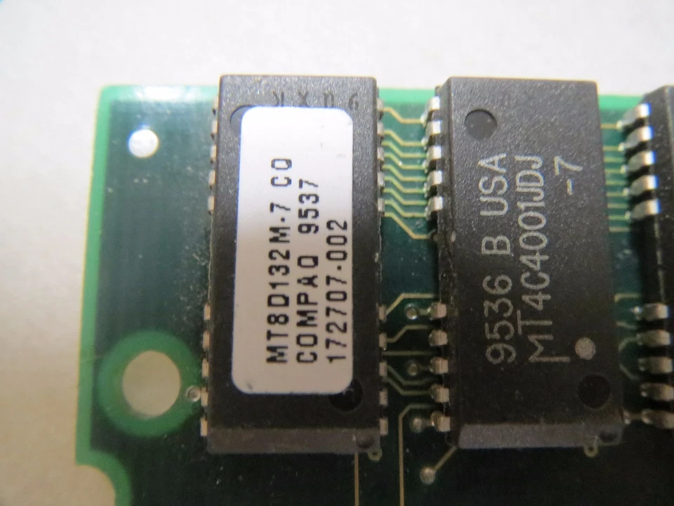 COMPAQ 172707-002 9537 4C4001JDJ -7 MEMORY RAM - Image 3 of 4