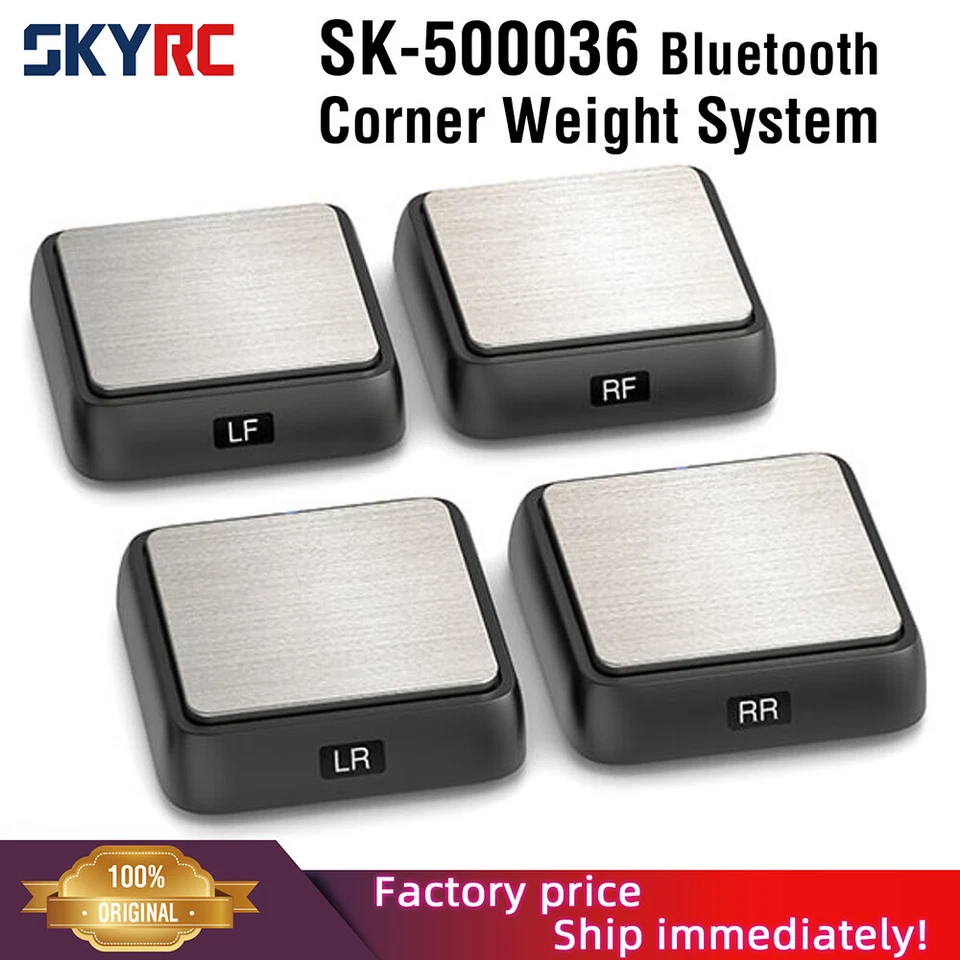 SKYRC Corner Weight System RC Car Balancing Scale Kit for 1/8 1/10 1/12 RC Car - Image 2 of 4