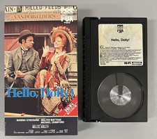 Hello, Dolly Betamax Tape CBS Fox Video 1984 1001 Barbra Streisand