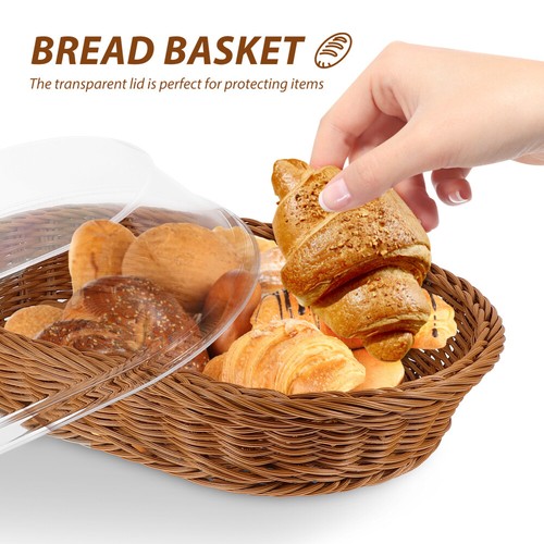 Essen Frisch Weckerer Korb Zur Aufbewahrung Aufbewahrungskorb Für Brot - Bild 9 von 12