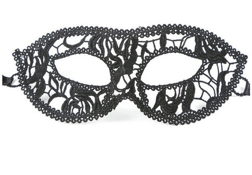 Mujeres Sexy Encaje Disfraz Masquerade Party Fancy Dress Halloween Eye Face Mask US - Imagen 26 de 26