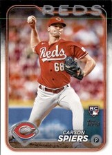 2024 Topps Series 2 Baseball Cincinnati Reds - RC Carson Spiers #365
