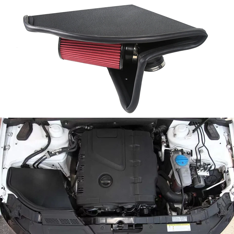 Sistema de admisión de aire frío para Audi A4 A5/A5 Quattro 2013-2016 tubo de aluminio de 2,0 L Foto 2 de 4