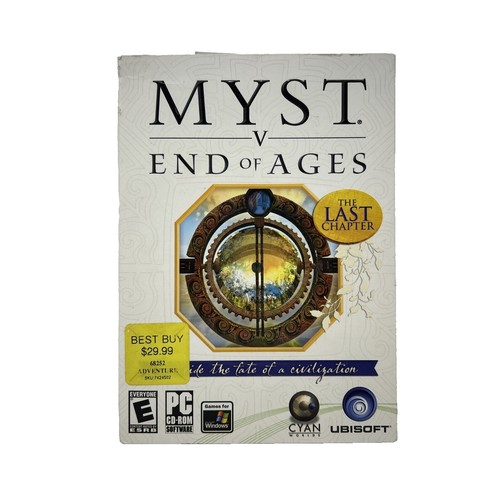 MYST “REVELATION” “END of AGES” Myst IV Revelations PC/MAC and Myst V End of Ages PC | eBay