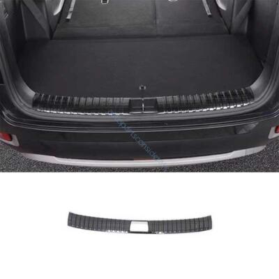 For Hyundai Palisade 2020-2024 Black Steel Rear Bumper Protector Guard Plate