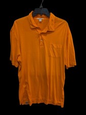 Peter Millar Men's Golf Shirt Large 100 Pima Cotton