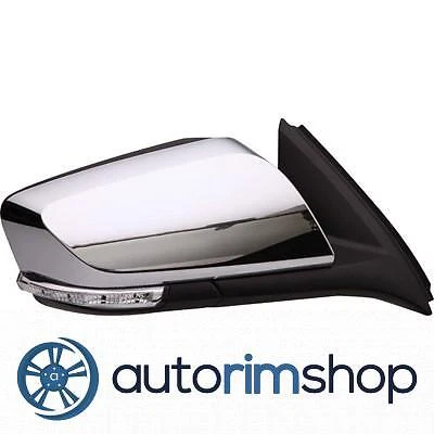 GM1321460 Right Mirror w Heated w Memory w Turn Signal for 14-17 Chevrolet Im...