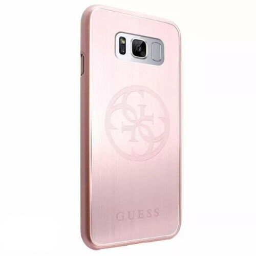Funda Original GUESS para móvil Samsung Galaxy S8 aluminio rosa.  - Imagen 1 de 1