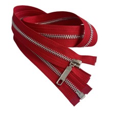 YKK 5 13" - 16" Aluminum Metal Sports Drop Pull Custom Jacket Zipper Separating