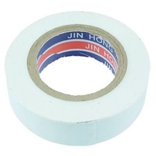 19mm x 20m White PVC Insulation Electrical Tape Flame Retardant