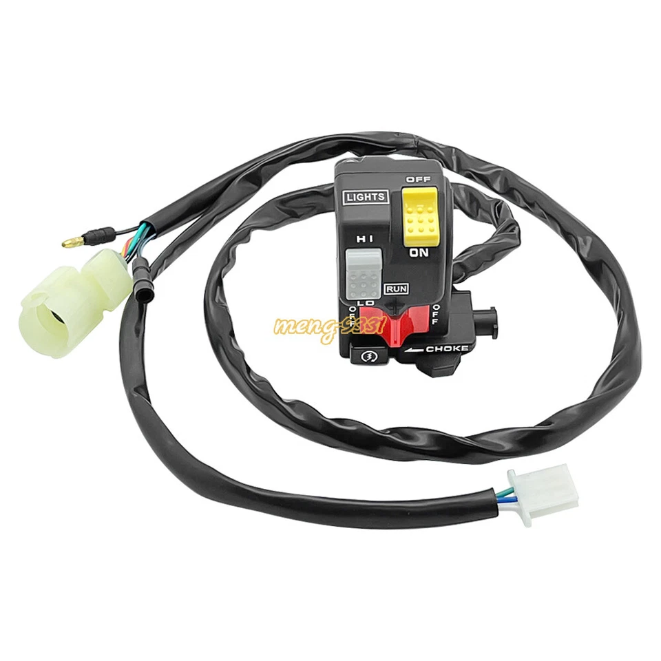 Interruptor de parada de arranque del manillar izquierdo para Honda TRX350D FourTrax Foreman 350 1987-89 Foto 3 de 4