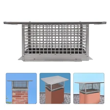 Chimney Cap Flue Caps Fireplace Mesh Chimney Cover 17*29" 304 Stainless Steel