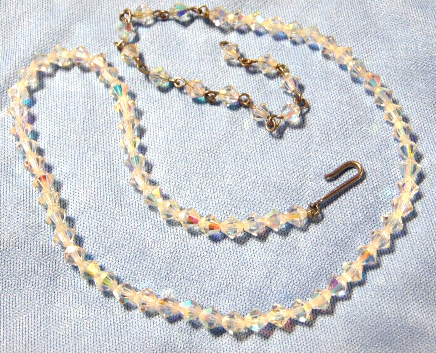 Dragonfly Crystal Brooch Pin - Silvery Tone With Pink & Aurora Borealis Rhinestones