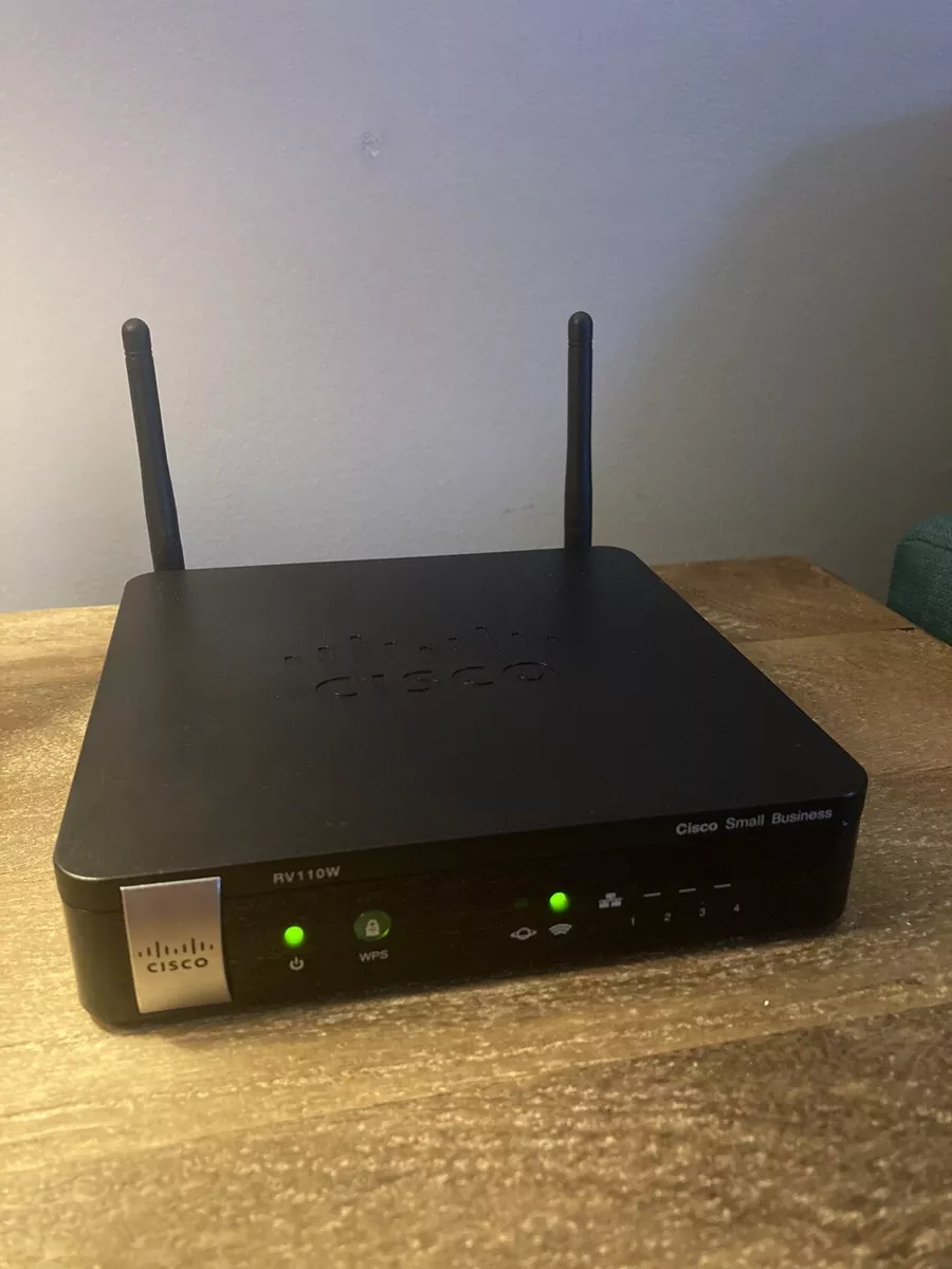fokus Hej maternal Cisco Small Business RV110W Wireless N VPN Firewall Router Nice Fast Shipping | eBay fokus Hej maternal Cisco Small Business RV110W Wireless N VPN Firewall Router Nice Fast Shipping | eBay