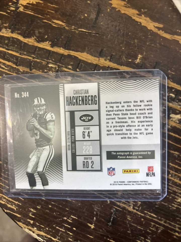 2016 Panini Contenders - Rookie Ticket RPS Variation #344 Christian... - Image 2 of 2