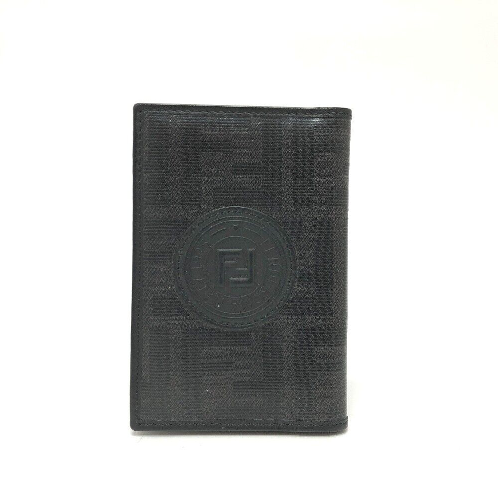 FENDI 7M0262 logo name card holder Pass case Card… - image 1