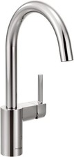 Moen 7365 Align One-Handle High-Arc Modern Kitchen Faucet, Chrome