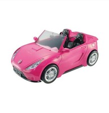 Barbie Estate Play Vehicle Signature Pink Convertible With Seat Belts 