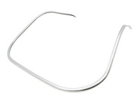 Kantenschutz / Schlitzrohr Beinschild FüR Vespa 50, 90, 125 Primavera