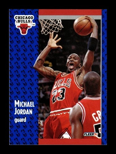 1991 FLEER #29 MICHAEL JORDAN BULLS