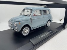 Norev 1/18 Fiat 500 Giardiniera Diecast Collectible Vehicle Scale Model