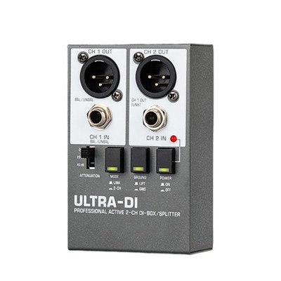 Active DI Box For Clear Signal Conversion In Outdoor Event And Band Rehearsals