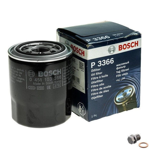 Bosch ÖLfilter FüR KIA Sorento I 2.5 Crdi Carnival/Grand 2.9 Hyundai Terracan-image
