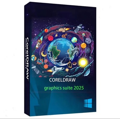 CorelDRAW Graphics Suite 2025 For Pc/Mac Lifetime Use