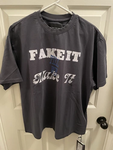CEEC-LA Tee shirt S/S fake it create explore expand conquer black size medium - product listing photo