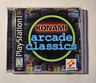Konami Arcade Classics for Playstation 1 (CIB, TESTED, GOOD CONDITION)