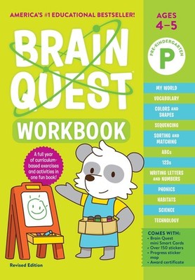 Brain Quest Workbook: Pre-K, Workman Publishing