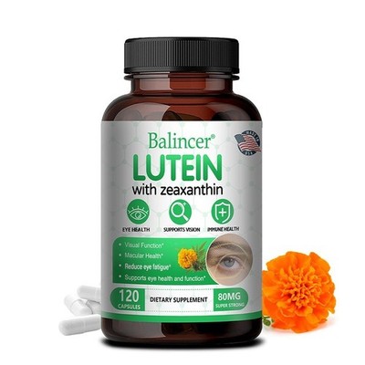 Eye Health Vitamin Lutein with Zeaxanthin 60 mg - Premium Eye Protection Formula