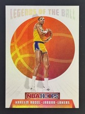 2019-20 Panini NBA Hoops - Legends of the Ball Kareem Abdul-Jabbar #8